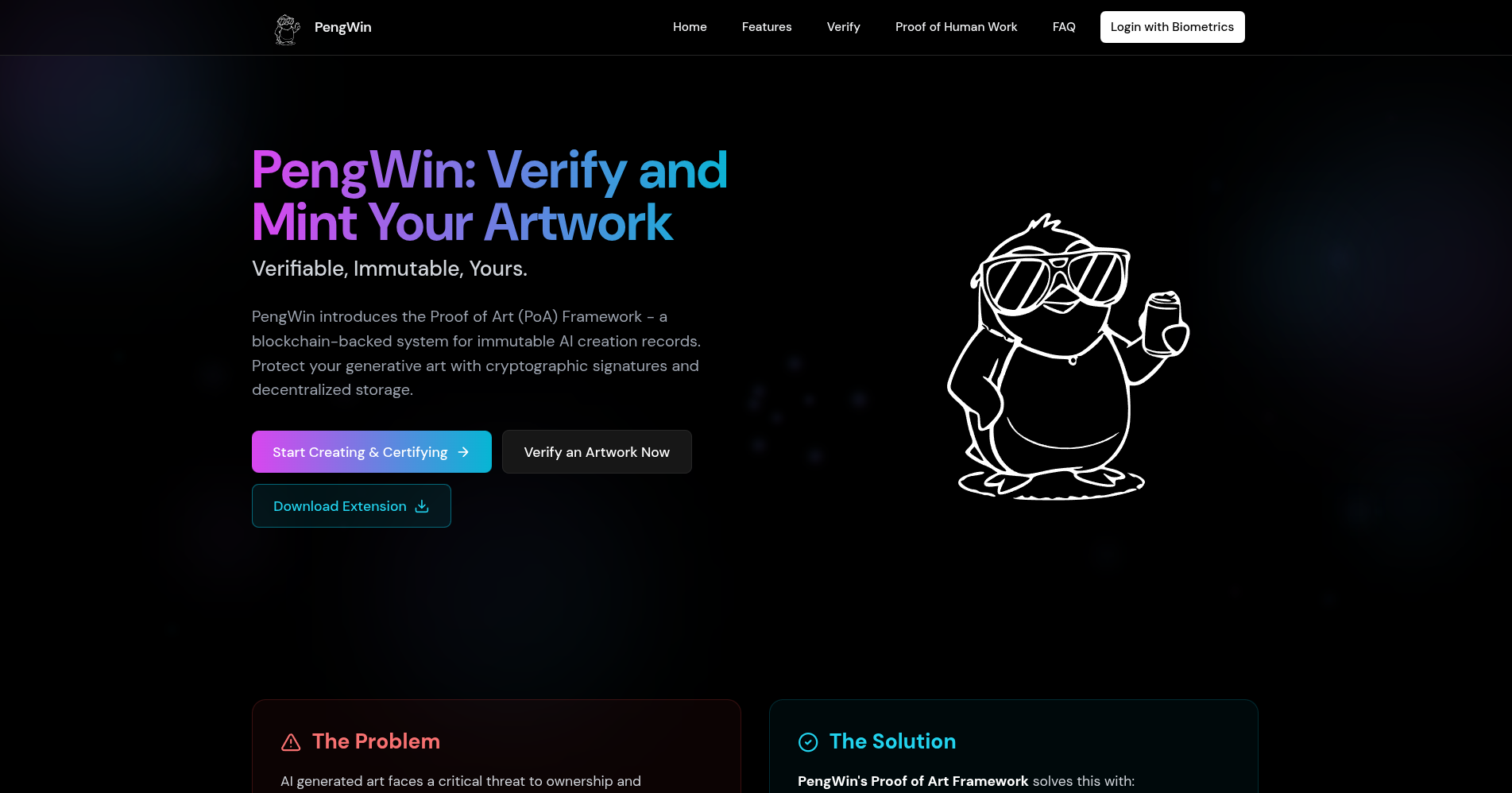 Penguin: Proof-of-Art (cDNA)